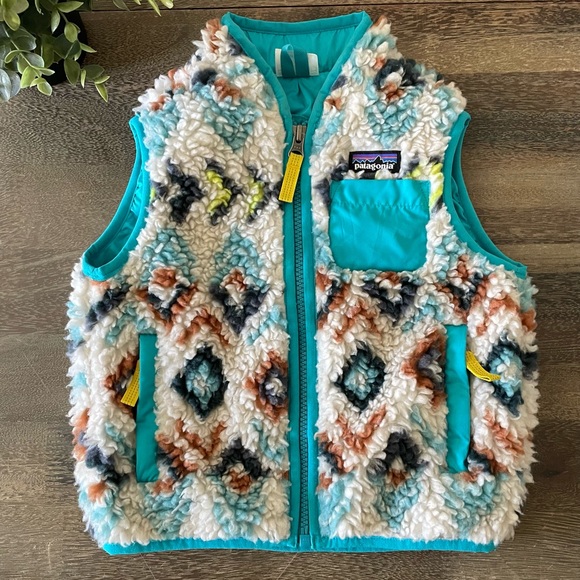 Patagonia Other - SOLD Patagonia Retro Pile Fern Dell Vest, 2T